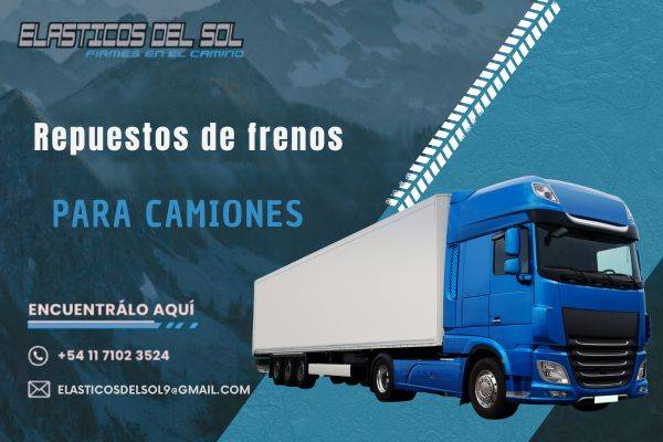 Repuestos de frenos para camiones
